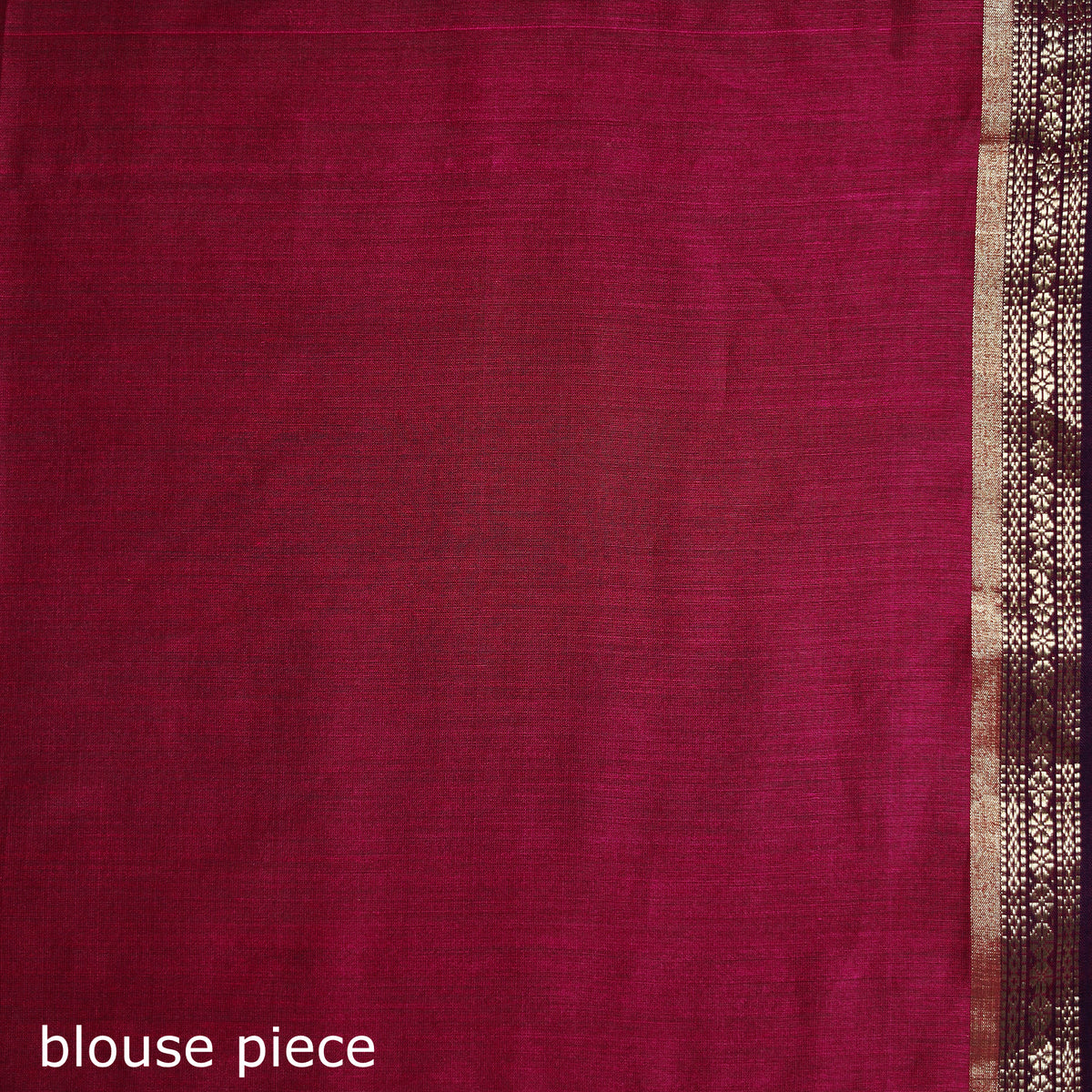 Handloom Zari Border Maheshwari Silk Saree 09