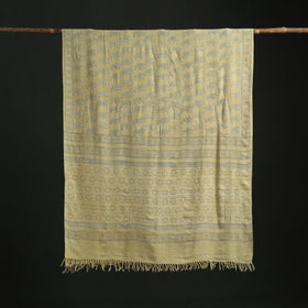 Pure Merino Wool Hand Block Akola Prints Saree 20