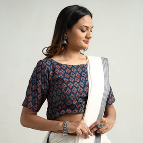  Ajrakh Stitched Blouse

