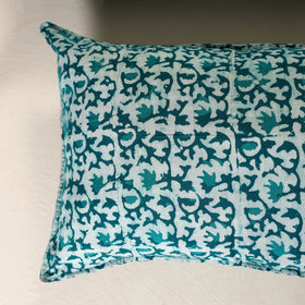 Hand Block Batik Print Pillow Covers (Set of 2) 09