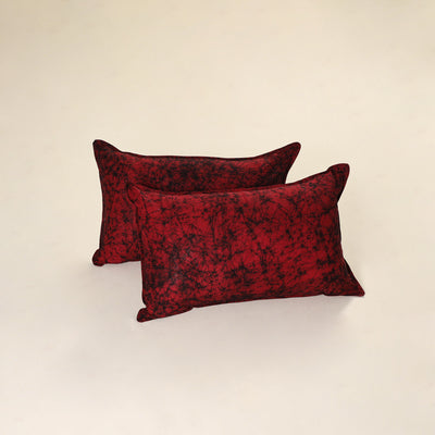 Hand Block Batik Print Pillow Covers (Set of 2) 10