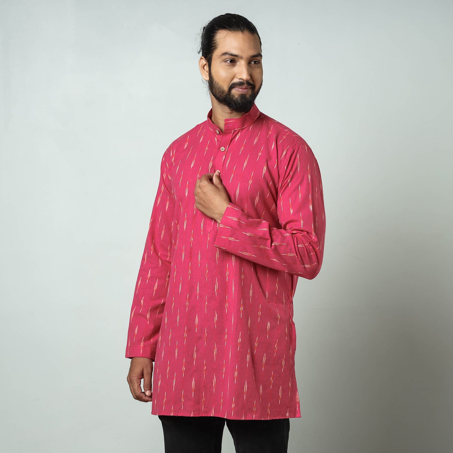 Pochampally Ikat Men's Kurta
