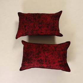 Hand Block Batik Print Pillow Covers (Set of 2) 10