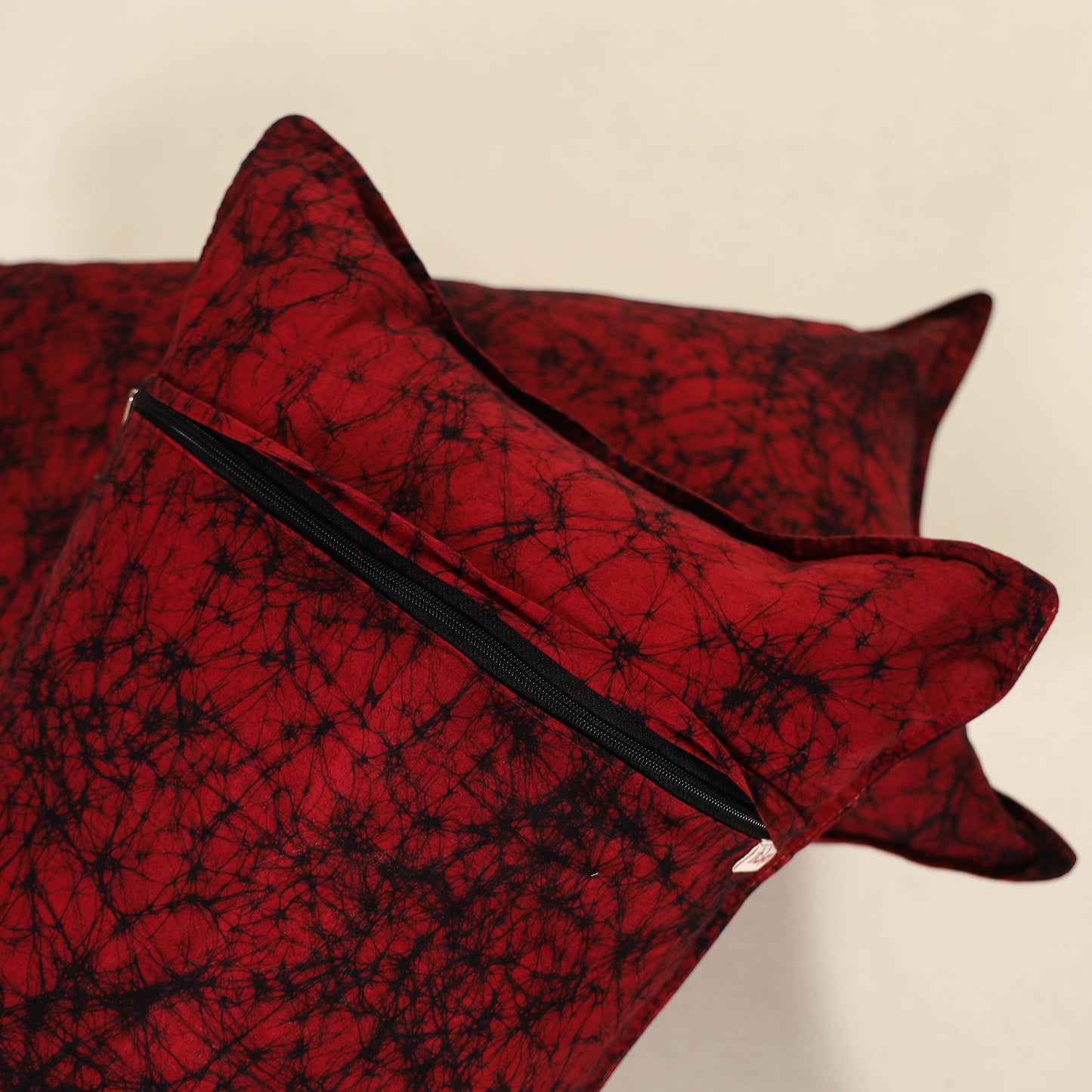 Hand Block Batik Print Pillow Covers (Set of 2) 10