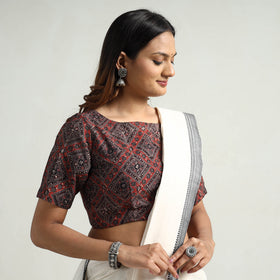 Ajrakh Stitched Blouse