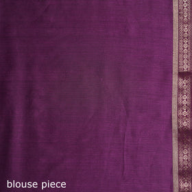 Handloom Zari Border Maheshwari Silk Saree 11