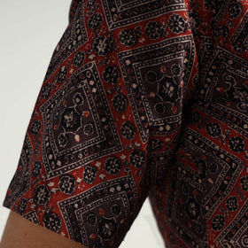 Ajrakh Stitched Blouse