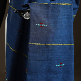 Kantha Hand Embroidered Khes Handwoven Cotton Dupatta 32