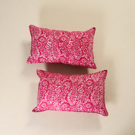 Hand Block Batik Print Pillow Covers (Set of 2) 13