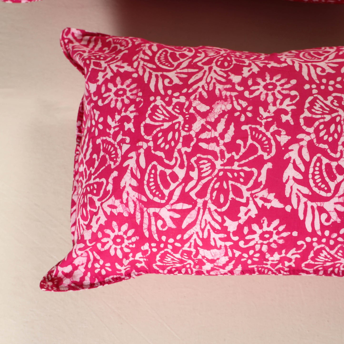 Hand Block Batik Print Pillow Covers (Set of 2) 13