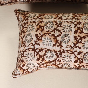 Hand Block Batik Print Pillow Covers (Set of 2) 14