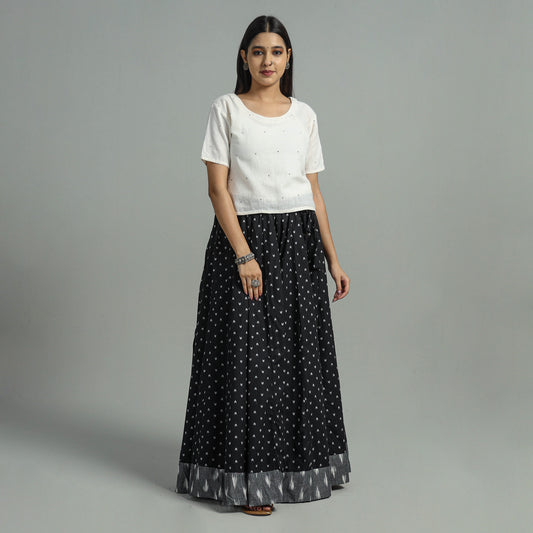 Jacquard Long Skirt