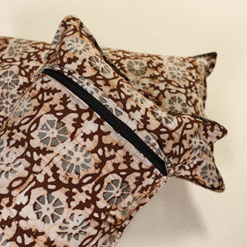 Hand Block Batik Print Pillow Covers (Set of 2) 14