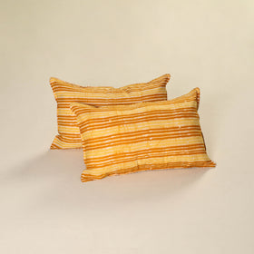 Hand Block Batik Print Pillow Covers (Set of 2) 15