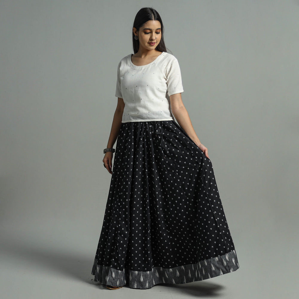 Jacquard Long Skirt