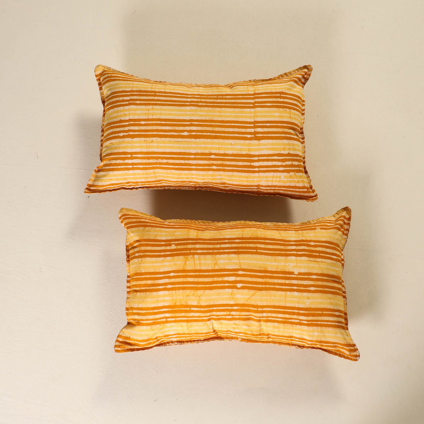 Hand Block Batik Print Pillow Covers (Set of 2) 15