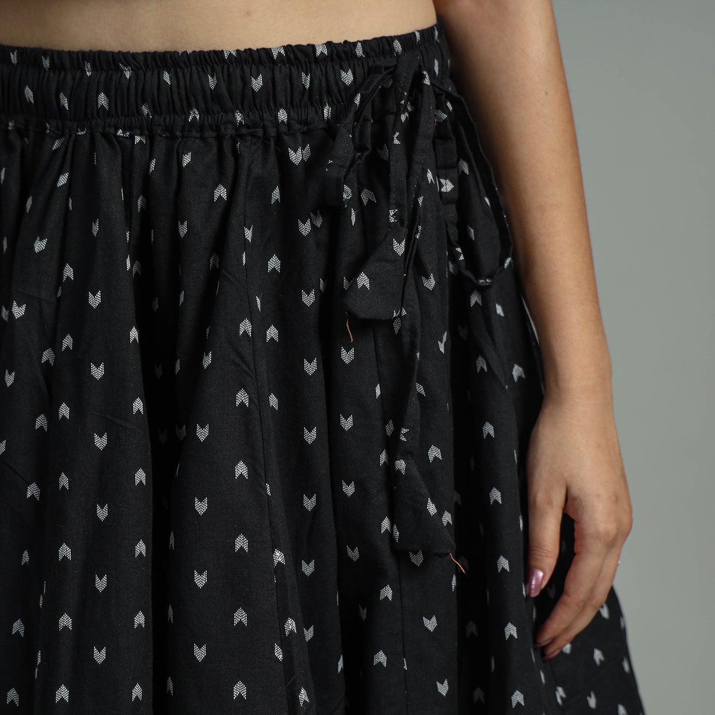 Jacquard Long Skirt