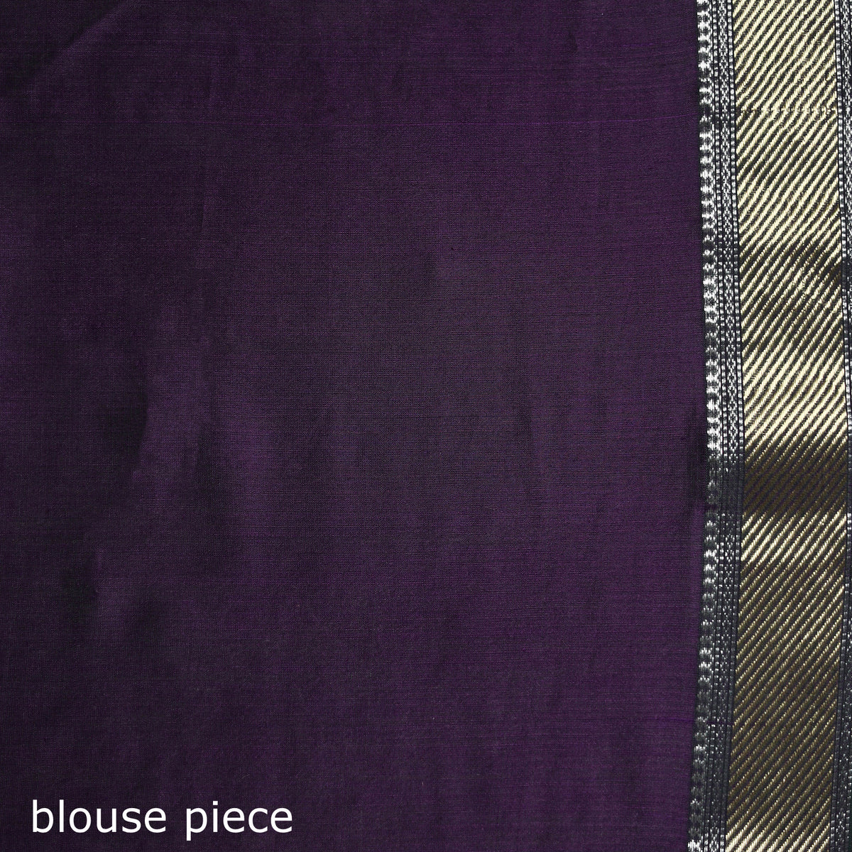 Handloom Zari Border Maheshwari Silk Saree 15