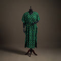 Bandhani Tie-Dye Cotton Long Kaftan 17