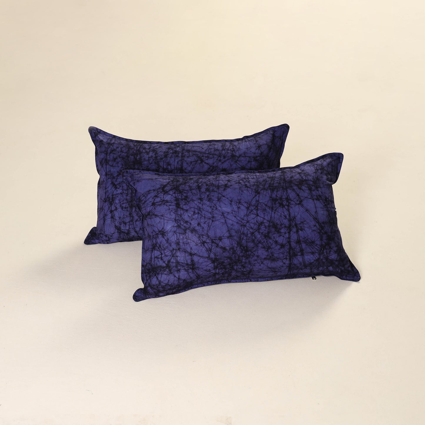 Hand Block Batik Print Pillow Covers (Set of 2) 16