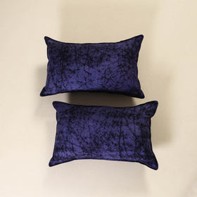 Hand Block Batik Print Pillow Covers (Set of 2) 16