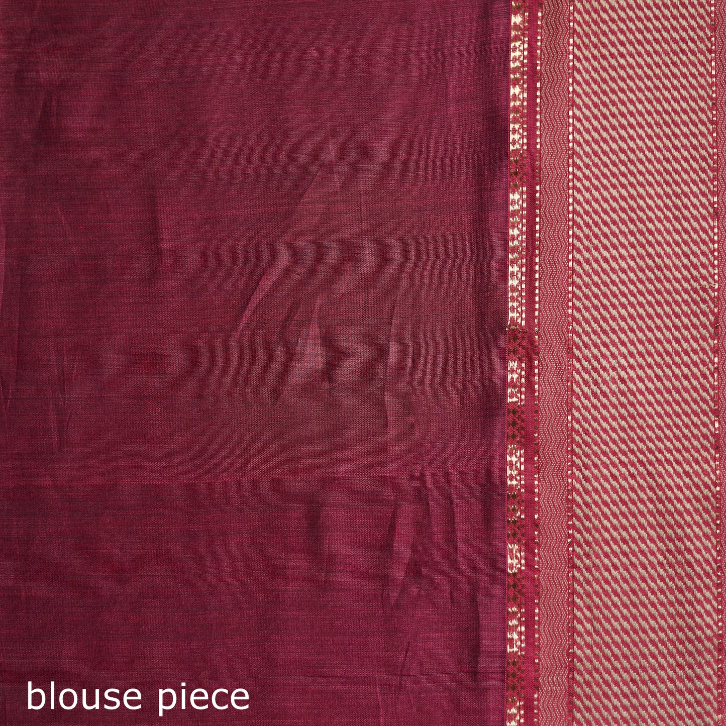 Handloom Zari Border Maheshwari Silk Saree 16