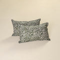 Hand Block Batik Print Pillow Covers (Set of 2) 17