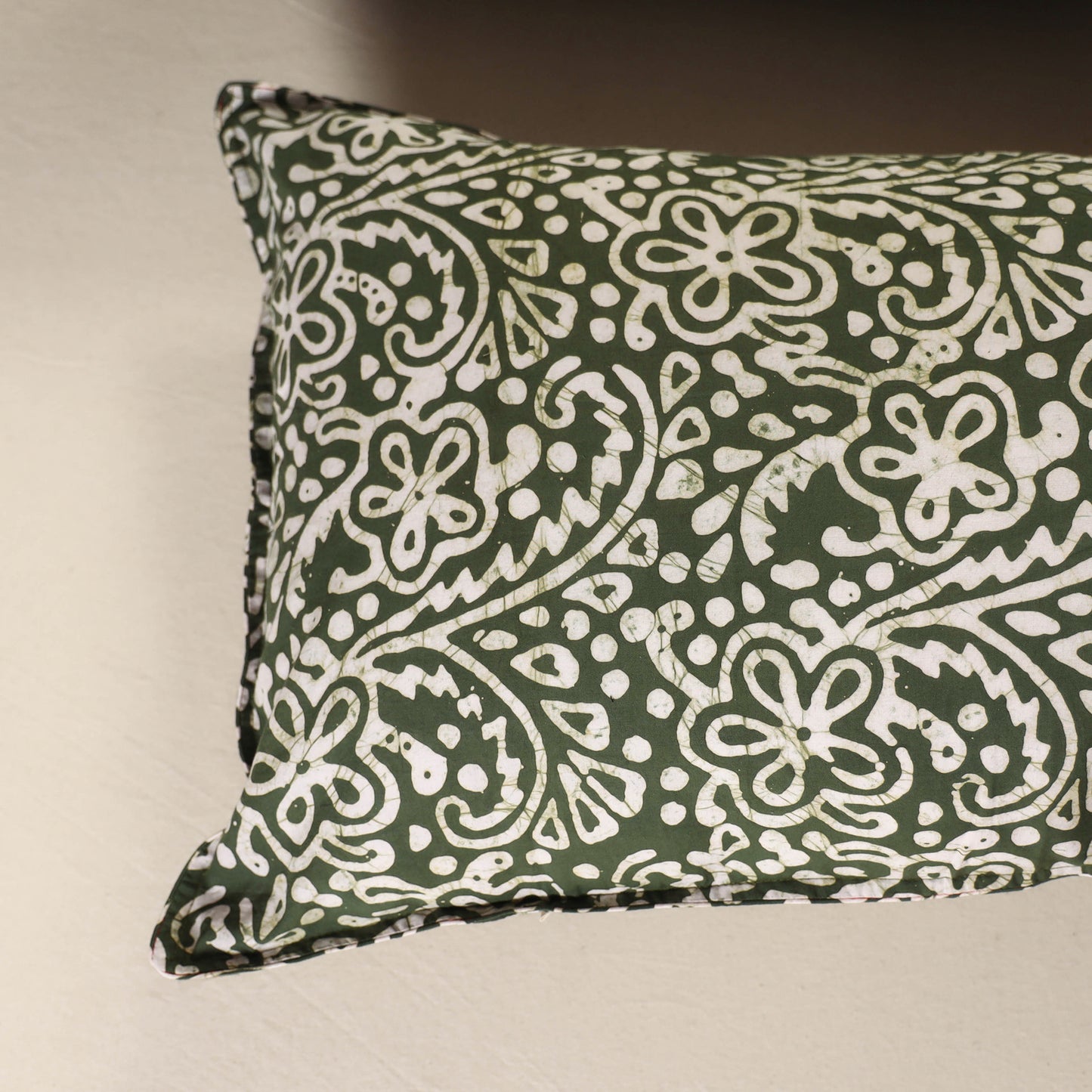 Hand Block Batik Print Pillow Covers (Set of 2) 17