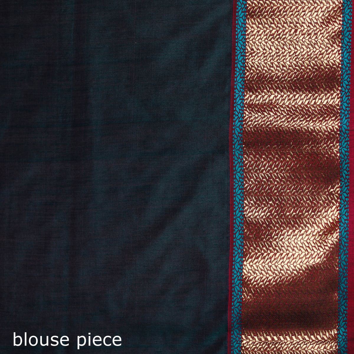 Handloom Zari Border Maheshwari Silk Saree 17