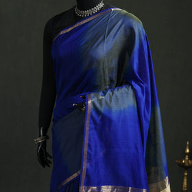 Handloom Kosa Pallu Maheshwari Silk Saree 18