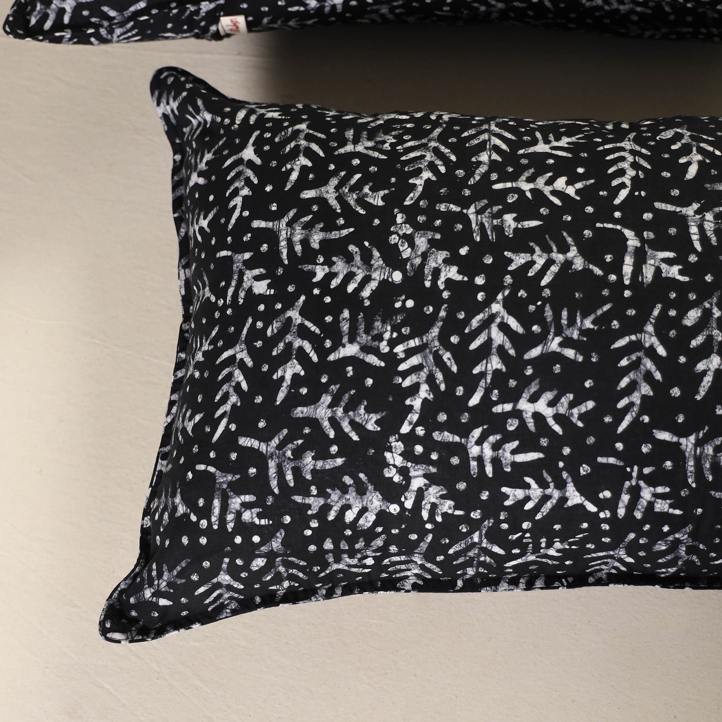 Hand Block Batik Print Pillow Covers (Set of 2) 18