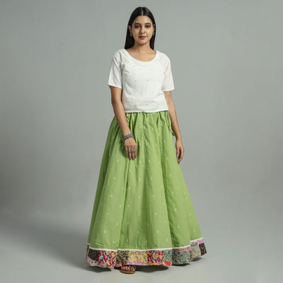 Jacquard Long Skirt