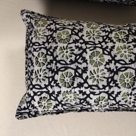 Hand Block Batik Print Pillow Covers (Set of 2) 19