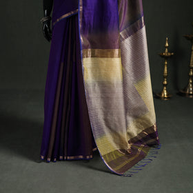 Handloom Kosa Pallu Maheshwari Silk Saree 19