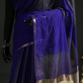 Handloom Kosa Pallu Maheshwari Silk Saree 20