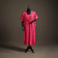 Bandhani Tie-Dye Cotton Long Kaftan 23