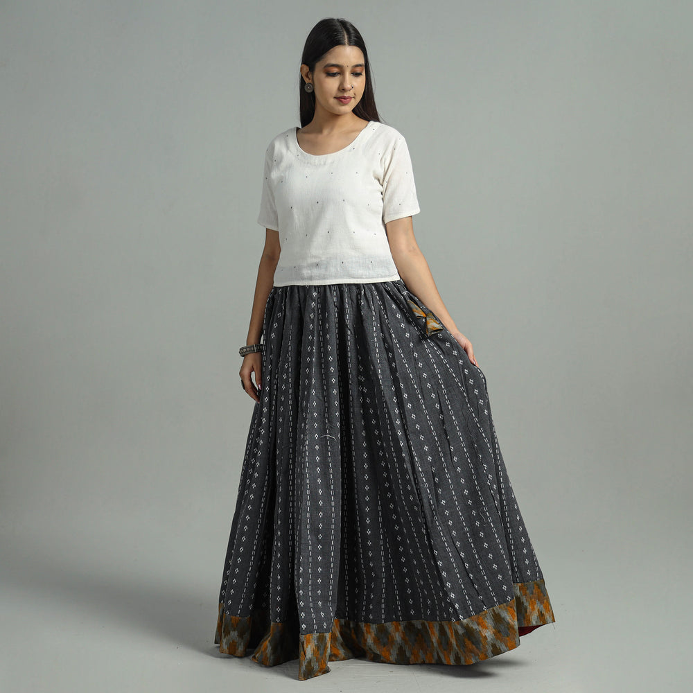 Jacquard Long Skirt