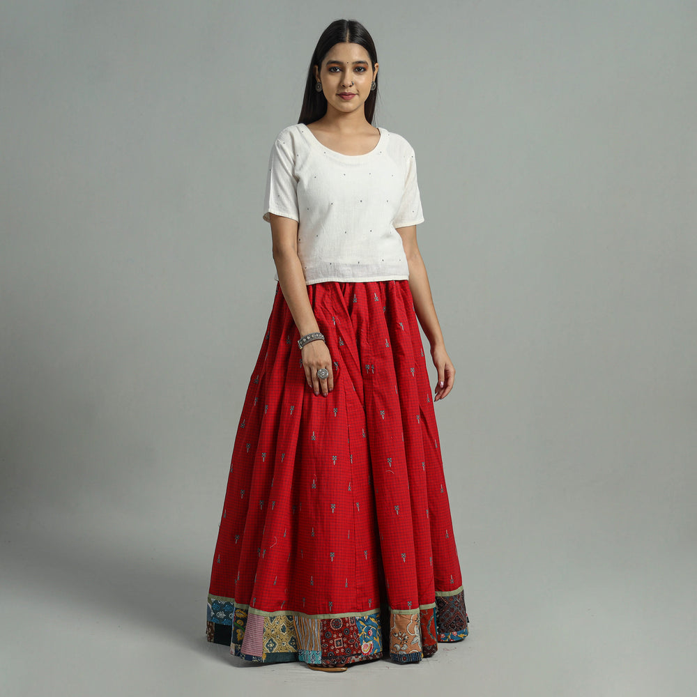 Jacquard Long Skirt