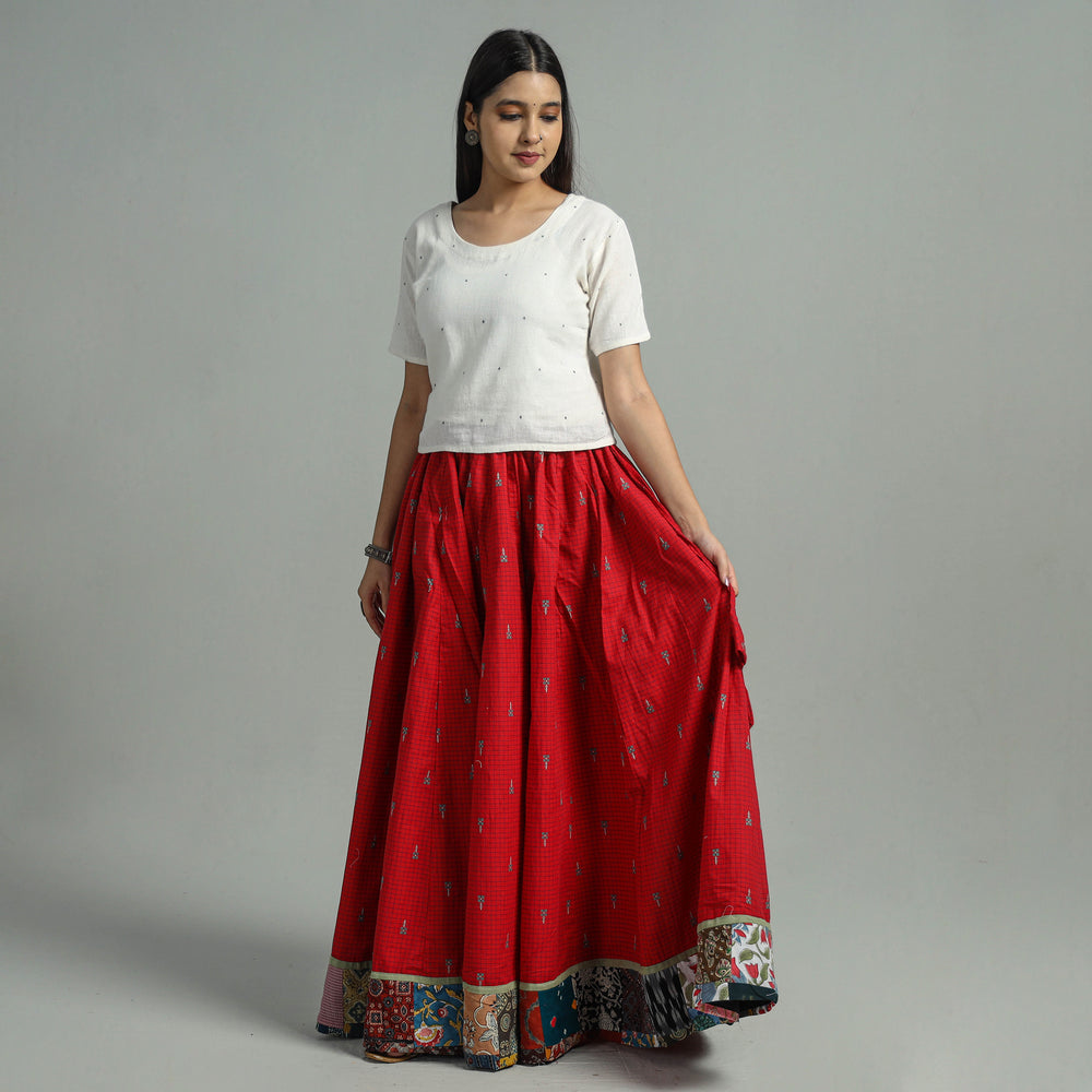 Jacquard Long Skirt