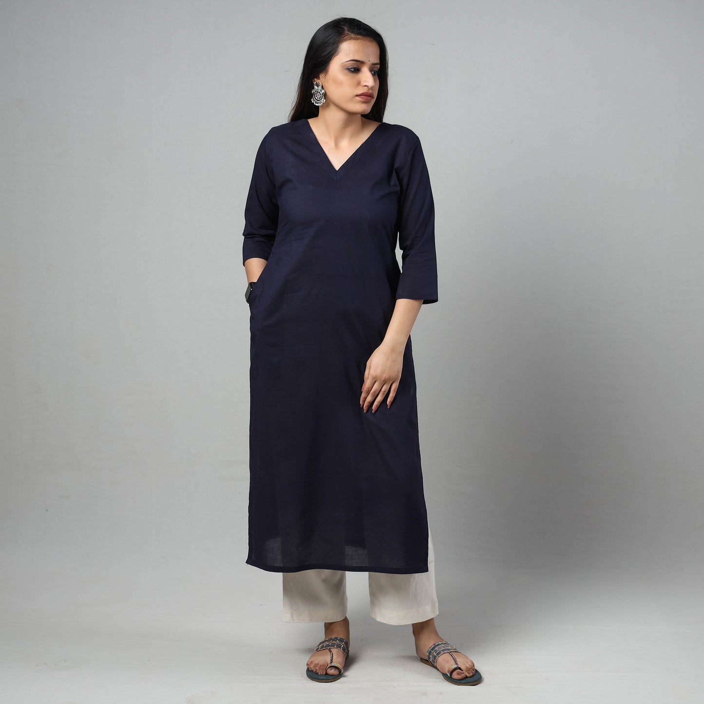 plain kurta