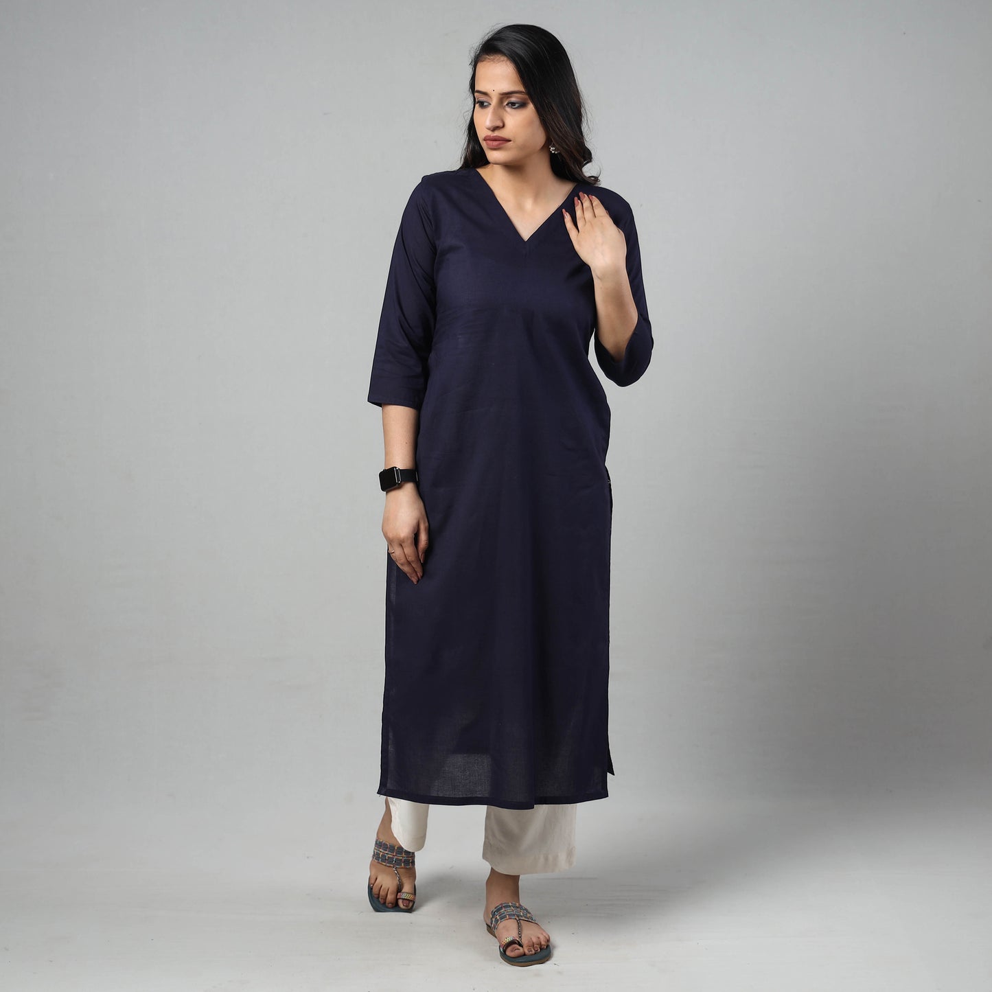 plain kurta