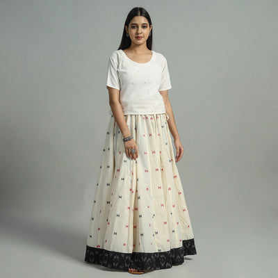 Jacquard Long Skirt