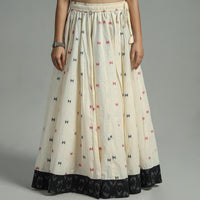 Jacquard Long Skirt