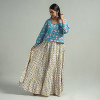 sanganeri long skirt 