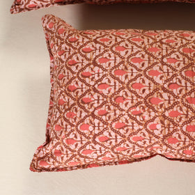 Hand Block Batik Print Pillow Covers (Set of 2) 25