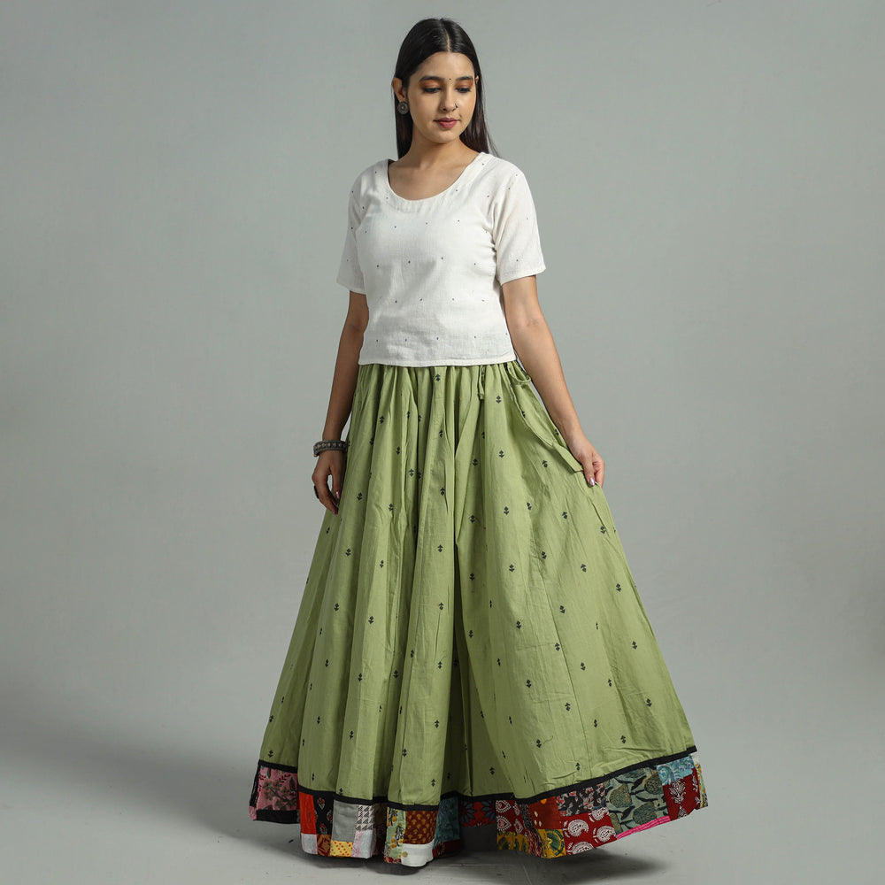 Jacquard Long Skirt