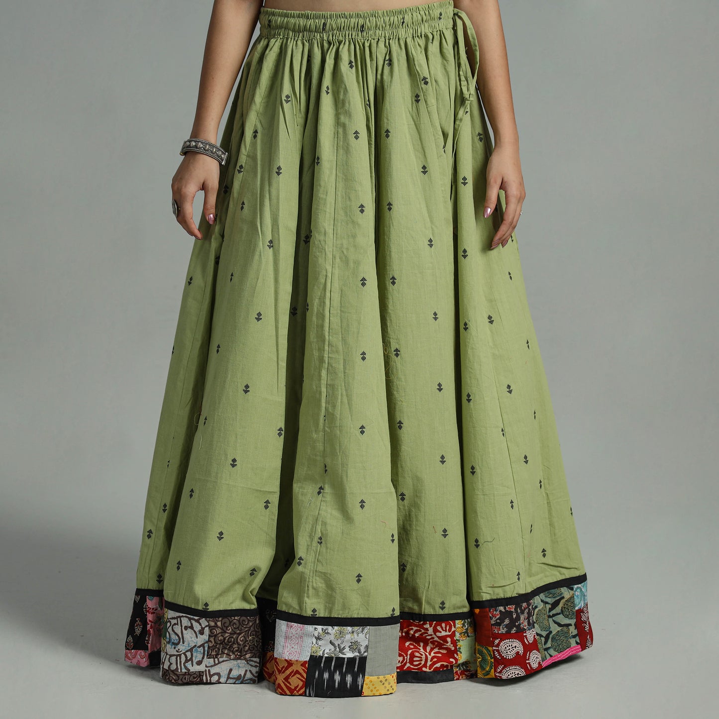 Jacquard Long Skirt