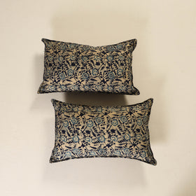 Hand Block Batik Print Pillow Covers (Set of 2) 27