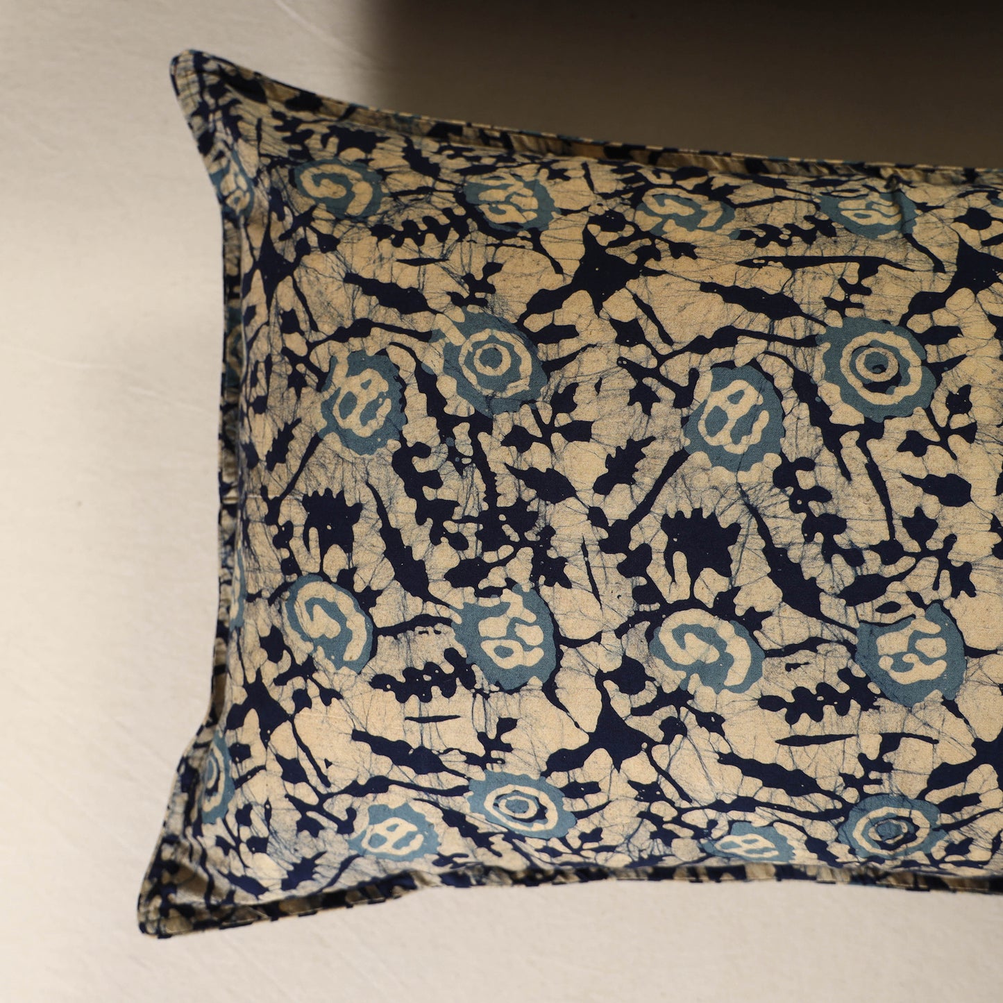 Hand Block Batik Print Pillow Covers (Set of 2) 27