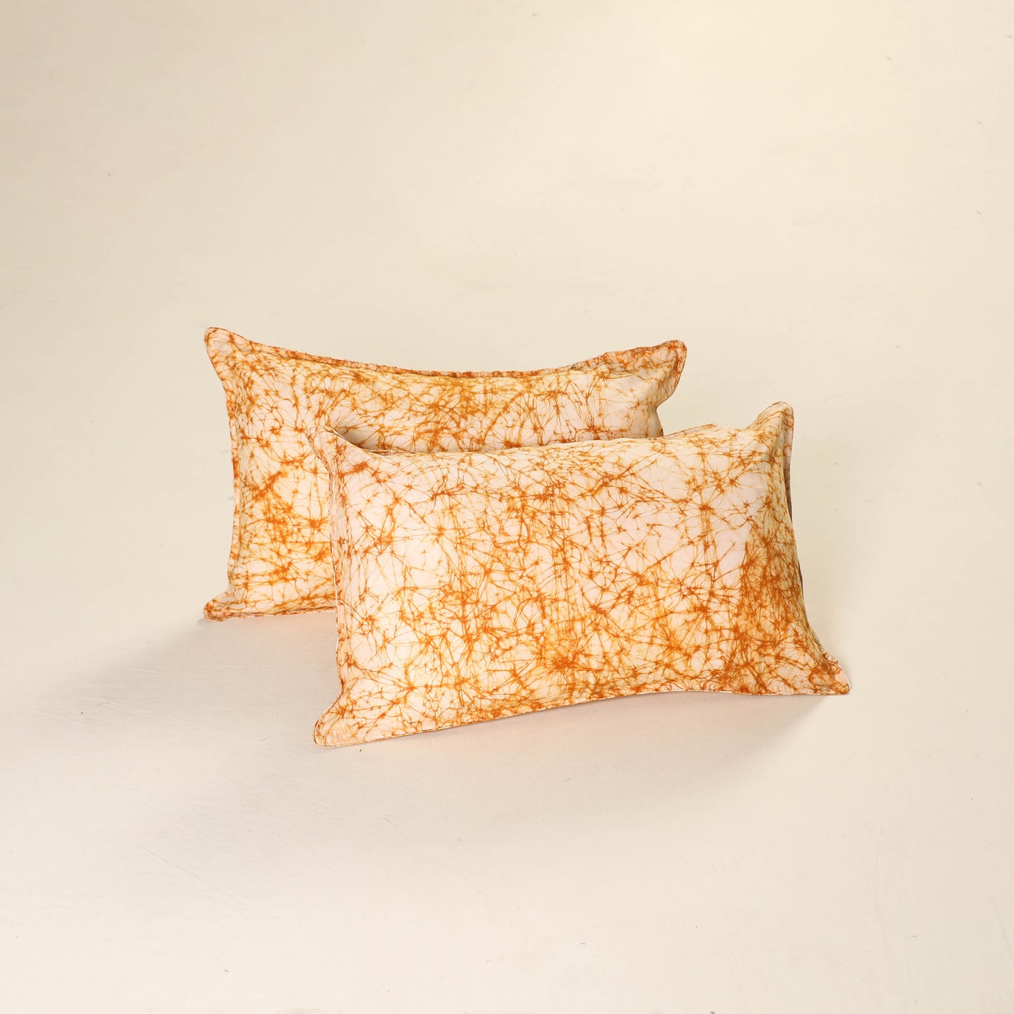 Hand Block Batik Print Pillow Covers (Set of 2) 29